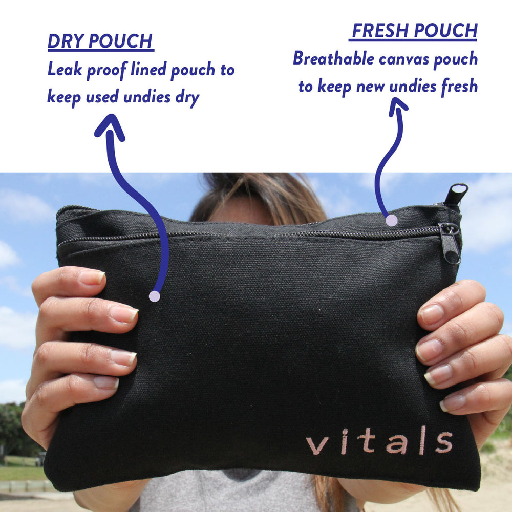 Fresh N Dry Bag - Vitals-Period-Undies-NZ